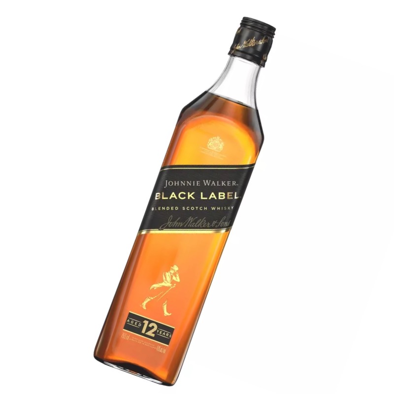Johnnie Walker Black Label | Blended Scotch Whisky | 40% | 70cl|